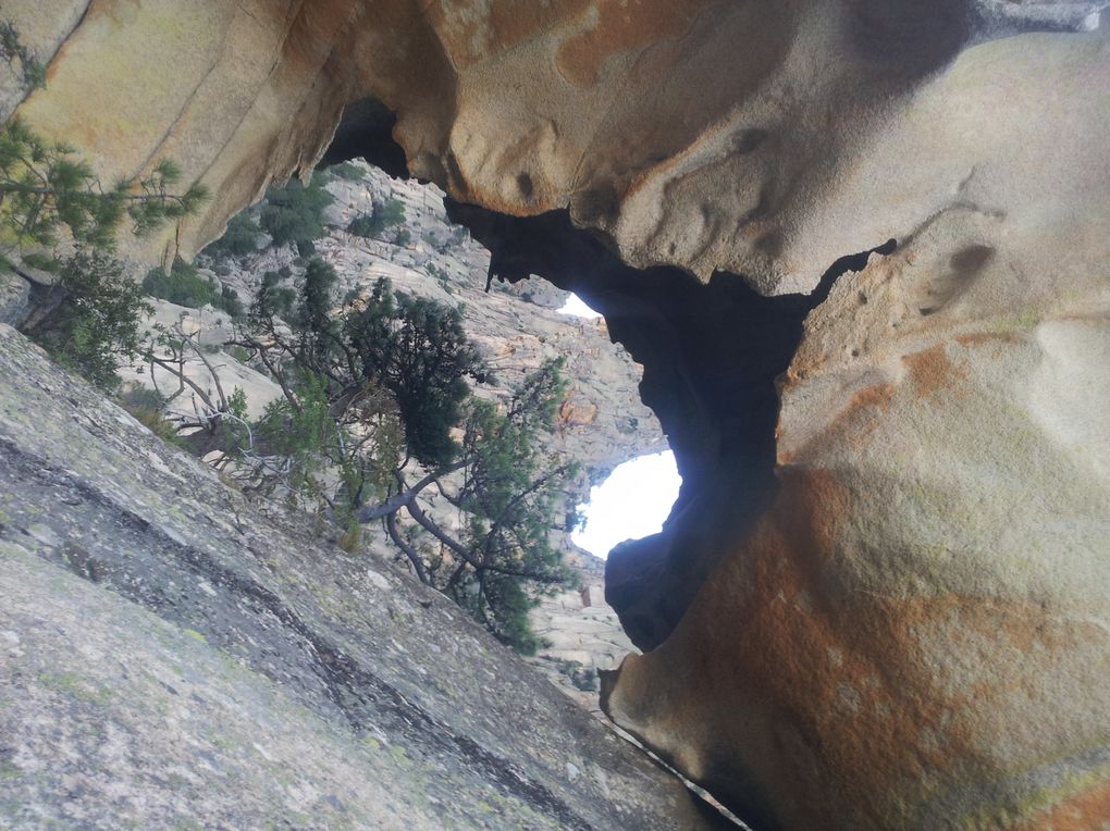 photos de nos ouvertures a bavella en corse. teghie lische, lunarda, pulischellu, punta rossa...beaucoup de trad peu de spits...