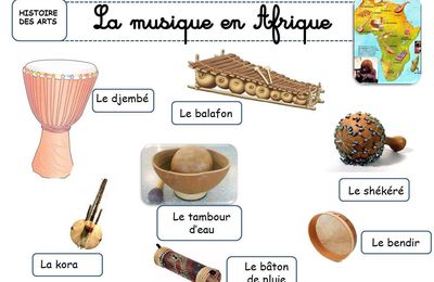 Les instruments d'Afrique