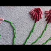 Learn Hand Embroidery Stitches | Bullion Stitch | HandiWorks #30