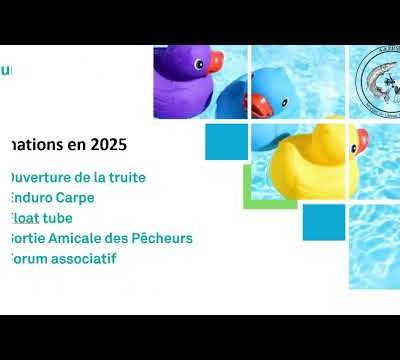 Nos animations pêche en 2025