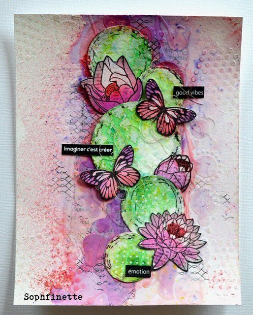 Art Journal_Ronds et papillons