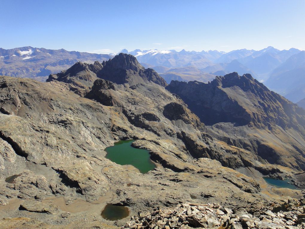 Pic du Grand Doménon (2802m), par le Col du Bâton, depuis les Quatre Chemins