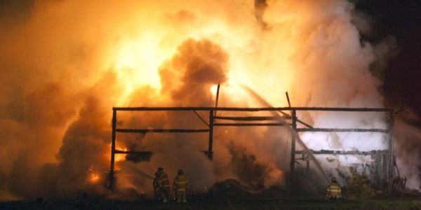 Incendie à Bellecombe