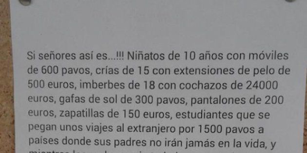 La bronca a los niñatos malcriados que triunfa en redes