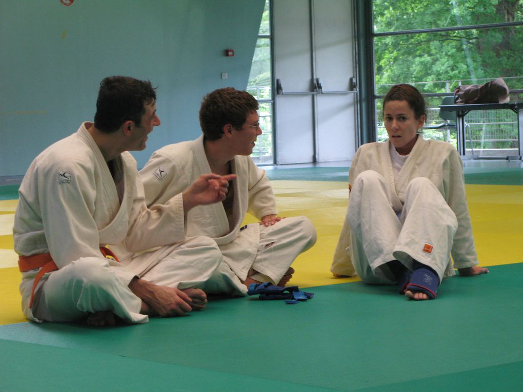 le Team ju jutsu, les fidèles de la section jujitsu traditionnel de Roger Cadière au Judo Sport Rochelais