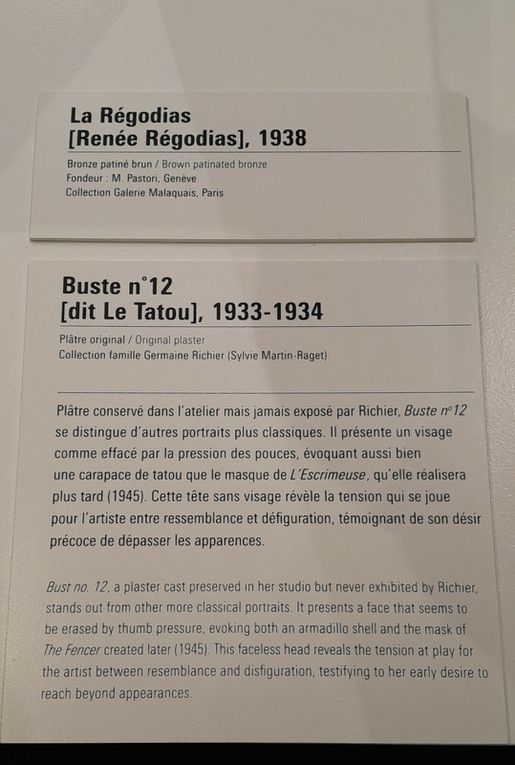 Germaine RICHIER au centre POMPIDOU - 1ère partie