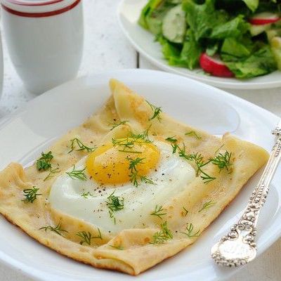 Bon appétit - Nourriture - Oeufs - Salade - Omelette - Wallpaper - Free