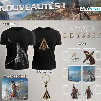 #Geek - Assassin's Creed Odyssey chez ABYstyle !