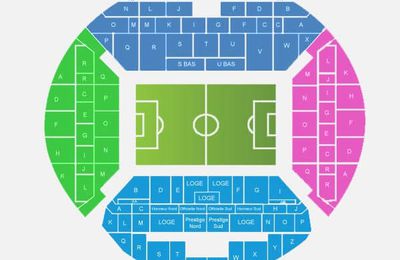 Plan stade velodrome