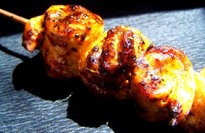 Brochettes de Poulet Piquante