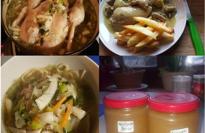 Poule au pot, vol au vent, chicken soup et bouillon de volaille...