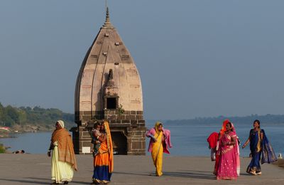 Emotions du premier jour à Maheshwar 