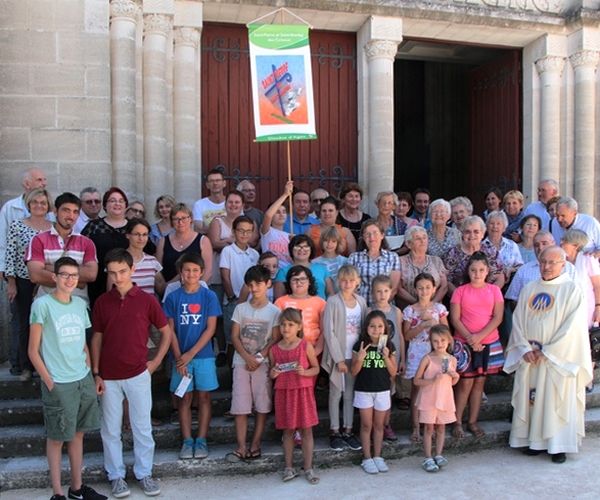 NotreDame de PEYRAGUDE,  11 septembre 2016: journée de pèlerinage et de rentrée des KT 