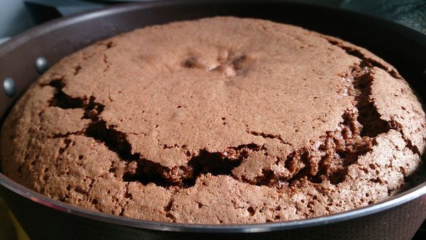 gâteau aérien au chocolat