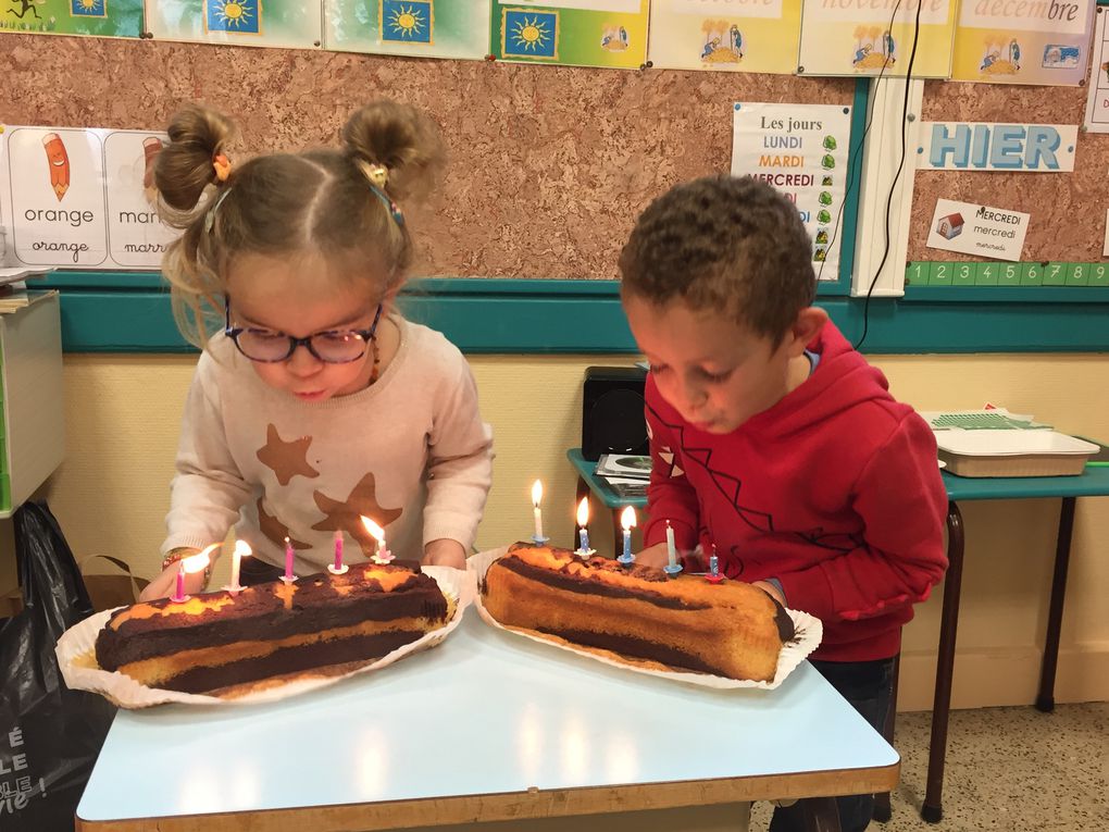 D'autres anniversaires dans la classe de GS/CP...