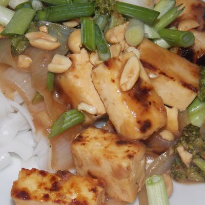 Sauté de tofu et brocoli