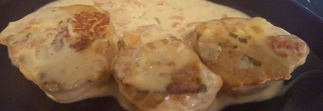 Filet mignon au boursin® et à la tomate.