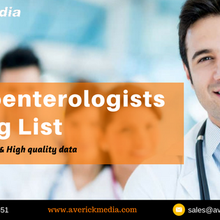 Using AverickMedia’s Mailing Lists of Gastroenterologists it's possible for marketers to drive their campaigns to success