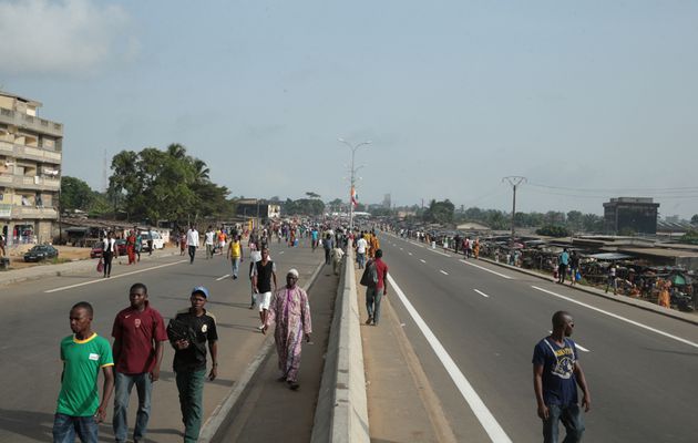 Abobo Anyama: le boulevard Mohammed VI a ete inauguré ce samedi