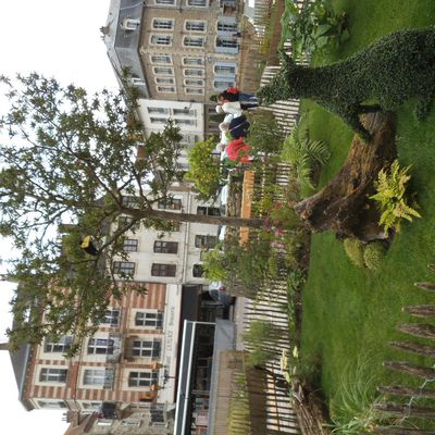 Boulogne /mer; jardins éphémères;  les fables de La Fontaine