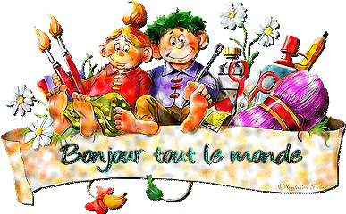 Courrier brodé!!!!!!