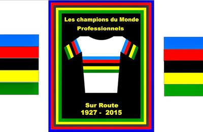 Les champions du monde sur route 1927 - 2015