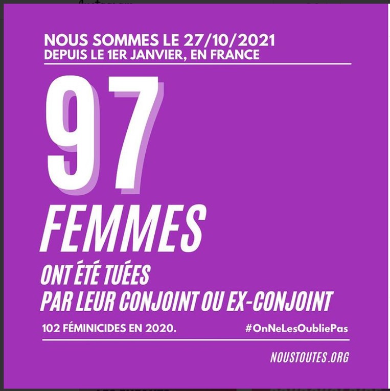 109 EMME   FEMMES  TUEES SOUS LES COUPS DE SON CONJOINTS EN 2021 