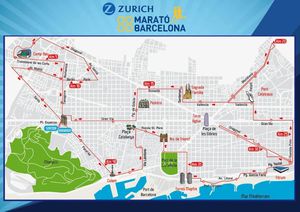 Marathon de Barcelone le 16 mars 2014