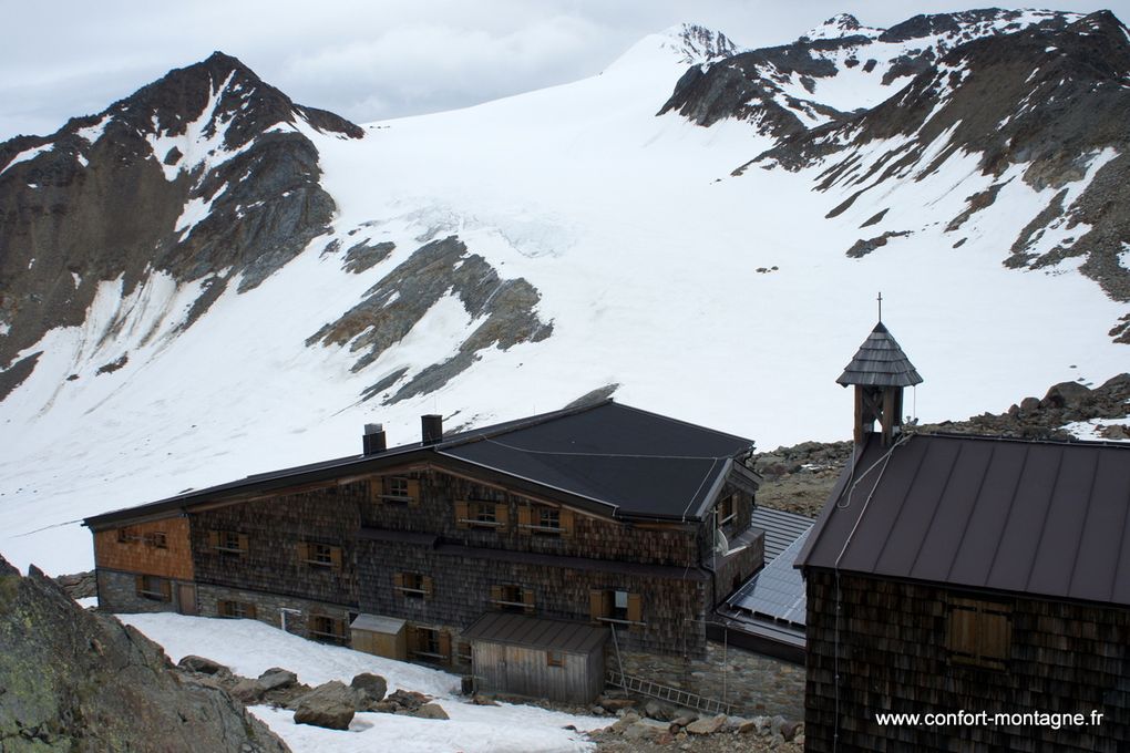 Autriche : Trek glaciaire dans l'Ötztal, la pauseTyrolienne...