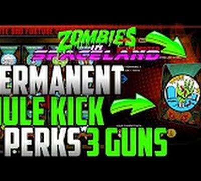 Glitch / Spaceland : 6 atouts et 3 armes en illimité !