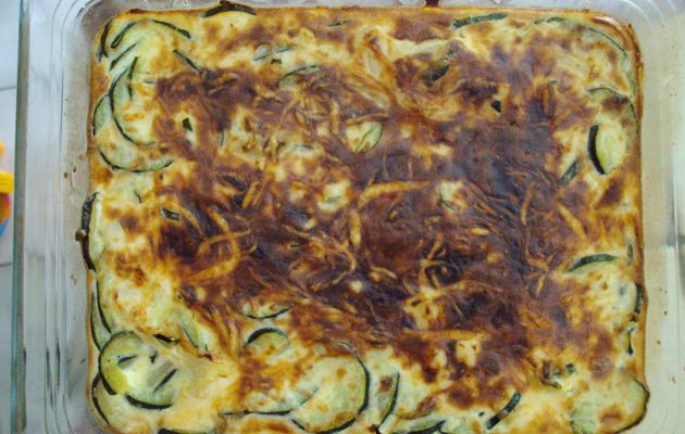 Gratin de courgettes