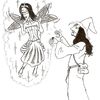 Seosamh le Druide et la Fée Alagy