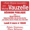 Grand Meeting de Michel VAUZELLE