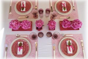 La table aux pivoines (suite )