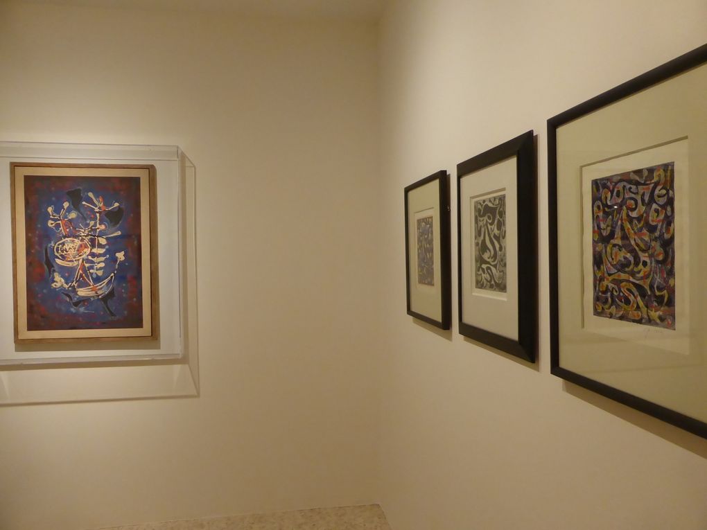 Vues de l'exposition Charles Pollock, une rétrospective, Peggy Guggenheim Collection, Venise ©  photographies Le Curieux des arts Antoine Prodhomme, journées presse, mai 2015, Biennale de Venise, 56e exposition Internationale d'Art