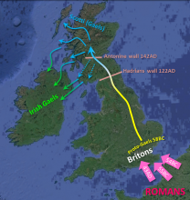 Quand l'ADN révèle la très récente Origine des Gaels écossais et irlandais 