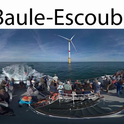Le parc éolien offshore en mer de Saint-Nazaire se visite virtuellement en 3V 360°