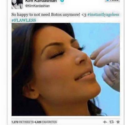 Kim Kardashian utilise notre produit Instantly Ageless !