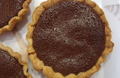 Tartelettes au chocolat-carambar