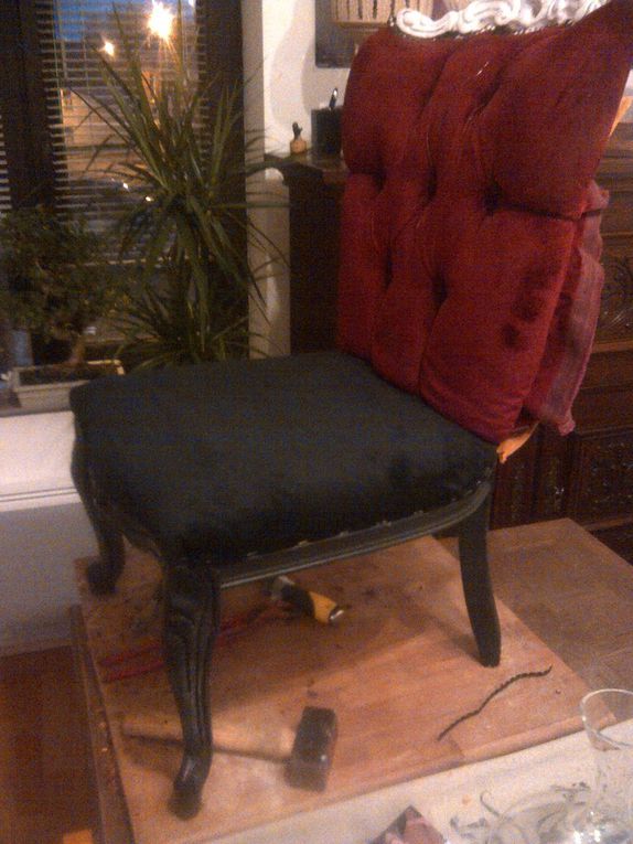 restauration fauteuil baroque