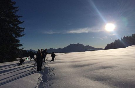 Cet hiver raquettes  ou ski de randonnée et notre petit plus !