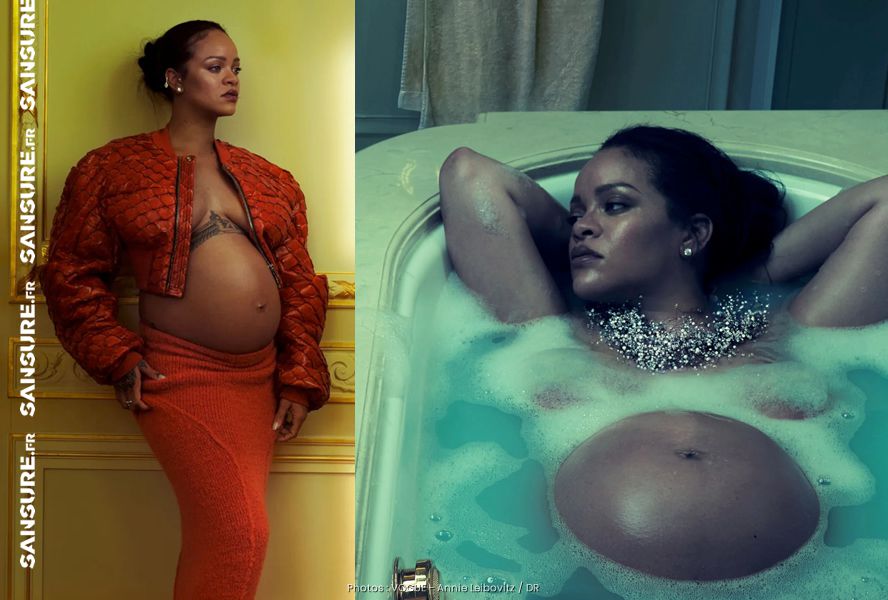 Rihanna sublime enceinte en égérie de la nouvelle campagne Louis