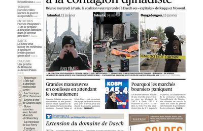 Le monde confronté à la contagion djihadiste (Le Figaro) et aussi : En