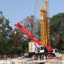 L'installation de la Grue