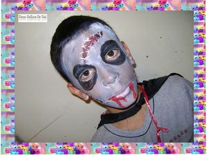 Maquillage zombie :