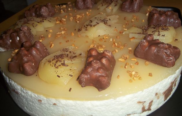 Entremet poire chocolat !!