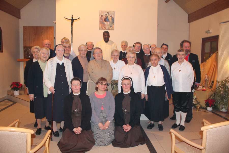 Les religieuses du doyenné Enghien-Montmorency se sont rencontrées chez les Sœurs Servîtes de Marie à Groslay pour un temps d'échange et d'amitié.