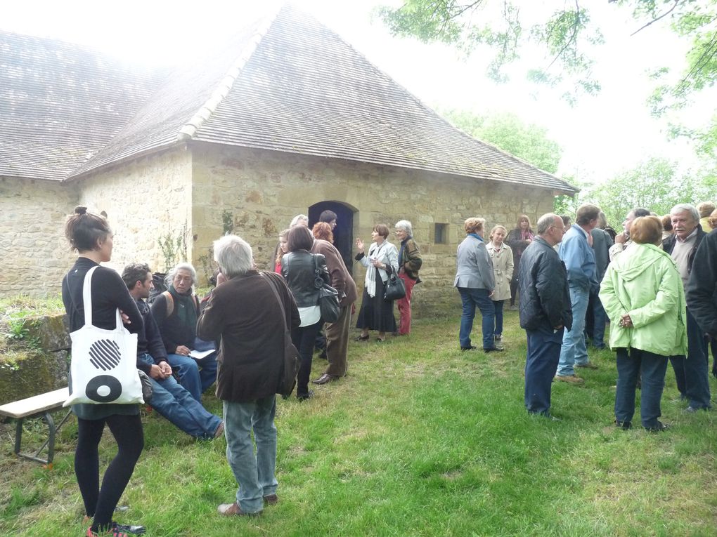 rencontres au Moulin avec les oeuvres de Bruno Guiot( 2009), Patrice Lefèvre (2016), Inna Maaimura, (2014) Bob Cougar,( 2017) Virginie Gouband, ( 2015) 