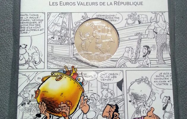 10 euro Les Valeurs de la République Astérix Fraternité-1 printemps été 2015 France