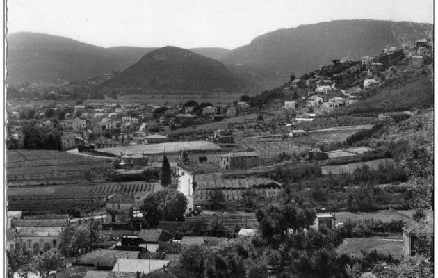 Mandelieu, quelques 50 ans séparent ces deux photos.